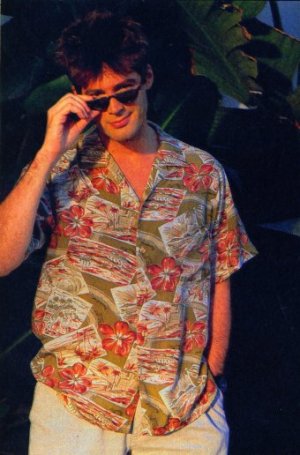 Stephen Caffrey in sunglasses and shirt