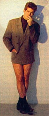 Actor Stephen Caffrey no pants